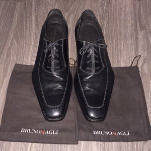 Men’s Bruno Magli Oxfords Black Size 10